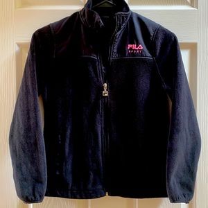 Fila Sport Jacket Black Size XS/S (7/8) Girls